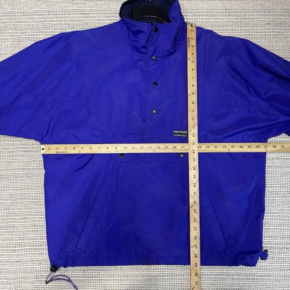 Vintage Sierra Experience Light Pull Over Windbreaker Women’s XL Jacket Purple - Picture 6 of 9